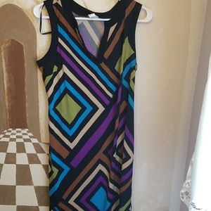 Multi color mini dress
